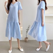 르엠마 스트립 빅사이즈원피스 오버핏 루즈핏 반팔티 롱티셔츠 겨울원피스 홈웨어 반팔롱원피스 반팔 티셔츠 여자반팔 여성반팔 봄원피스 롱원피스 여름 원피스