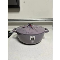 스타우브전골냄비 스타우브솥밥 24, 사쿠라 핑크(24 cm)