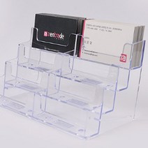 대형 명함꽂이 명함디스플레이 여러명함 한번에 보기 3단 6단 8단 전시 박람회 부스용, 제품선택