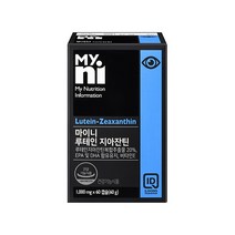 루테인 지아잔틴 눈영양제 눈건강 rTG 알티지 오메가3 마리골드꽃 헤마토코쿠스 빌베리 결명자 눈에좋은 특허 추출물 비타민E 황반 눈건조 눈침침 효능 추천 Lutein, 1박스, 1000mg