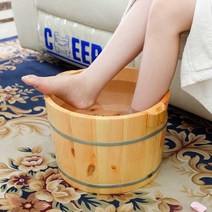 히노끼족욕 편백나무 족욕 대야 발족욕기 욕실 샵, 30CM