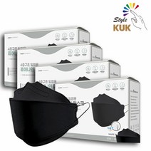 국산 퓨어나인 마스크 50매 4박스 피부저자극 블랙