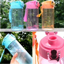 트라이탄 차망 거름망 티 텀블러 덤블러 스트랩 600mL, 오렌지
