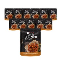 [오빠닭] 소스에 빠진 POP치킨볼 핫바베큐맛 100g 12팩, 핫바베큐맛 100g 30팩