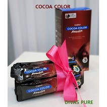 씨투엠 물염색약 코코아 COCOA 컬러 파우더 비건 (6포입)(12포입)60g, 6포, 어두운갈색