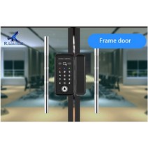 rfid nfc 복사기 태그 리더기 스티커 도어락 휴대용 카드 2000 사용자 열쇠가없는 디지털 잠금 ID 카드 장, 03 Frame door