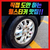 홀로그램 휠 스티커 그랜드카니발 17인치 구형 신형 럭셔리
