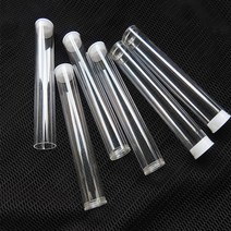 PVC 투명 튜브 답례품 대량 포장용기 19.5cm, 나린 2튜브통19.5cm-화이트