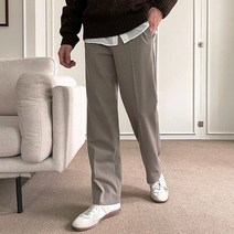 조군샵 써모라이트 사이드밴딩 세미와이드 슬랙스 P6212