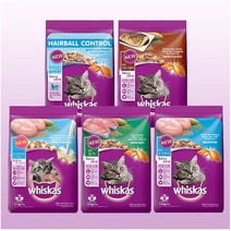 위스카스팩 고양이 사료 1.1kg (오션피쉬 / 헤어볼치킨앤튜나 / 닭고기 / 참치 / 구운고등어 / 주니어오션피쉬) 6가지맛, 헤어볼 치킨 앤 튜나