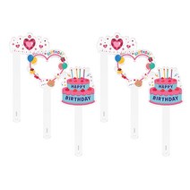 저스트포유 파티 포토프롭 아크릴 토퍼, 생일+생일