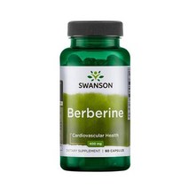 미국 스완슨 베르베린 버버린 400mg 60캡슐, 1개, 60정