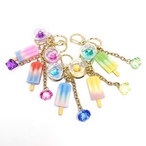 [바보사랑] [핸드메이드] 워터볼 하드 키링, color:옐로우