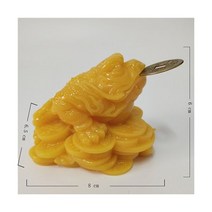 인테리어소품 돈 부처님 동상 중국 풍수 동전 세 다리가 두꺼비 개구리 동물 조각 홈 인테리어 남자 만든 옥 돌, Orange