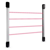 적외선 경보 센서 방범창 동작감지센서 침입방지 매장, 2빔 거리탐지30m 높이48CM
