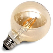 LED 에디슨 전구 G95 3W, 전구색, 10개