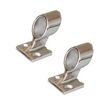 X-Haibei 2 Pack Marine Boat Hand Rail 60 Degree Center Stanchion Stainless Steel 7/8 inch Tube null, 1, 기타