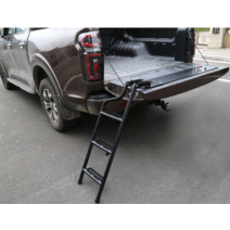 자동차 계단 픽업트럭 사다리 후면계단 트렁크 상하차, 만리장성 대포 오프로드 등반사다리(360도)