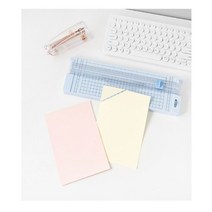 종이재단기 1P A4 문서 서류 사진 재단 절단기 커팅기 _ 301998EA, 블루