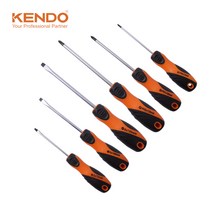 KENDO 드라이버 세트 (6PCS) 85114CO 자석기능 일자 십자