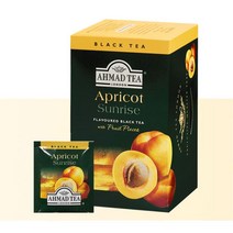 깔끔 달콤 살구향 디저트 홍차 20 티백 잎차티백, 상세페이지참조