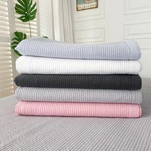 두에 60수 천연염색 피그먼트 줄패드 퀸(Q), 핑크