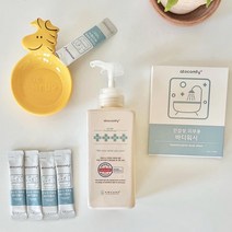[아토컴피] 신생아도 사용하는 온가족 무알러지 보습 약산성 바디워시 + 리필 + 일회용 바디워시 스틱형 여행키트 합배송 세트 ( 영유아 어린이 청소년 건성 민감피부 몸드름 진정 ), 1
