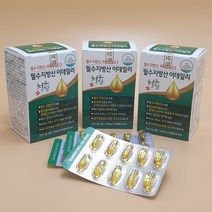 식물성오메가3 청유담 필수지방산 이데일리 ( 국산 ) 3박스, 60정 3박스3개월분