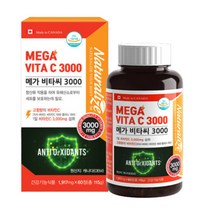 캐나다 직수입 완제품 고함량 프리미엄 비타씨 3000 1917mg x 60정 온가족 비타민c 영양제, 4개