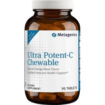 Metagenics 메타제닉스 울트라 포텐 비타민 C 츄어블 90정, 1개
