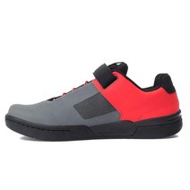 크랭크브라더스Crankbrothers 남성용 플랫, 12.5, Grey/Red
