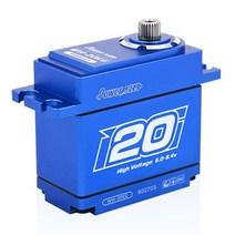 파워 HD 서보 WH-20KG (풀방수 풀메탈 하이 볼테지) Water Proof Full Metal Case HV / 20 KG 0.08 SEC
