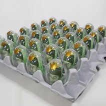 아트박스/제이벌룬 계란한판 이벤트DIY세트 계란판뚜껑+투명에그캡슐+리본+토퍼, 2.핑크