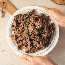 [기타] [백억한우] 1++ 한우 서울식 양념 소 불고기 500g, 상세 설명 참조