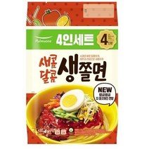 풀무원 [기획]새콤달콤 생쫄면 4인 (920gx4인), 920g x 3개