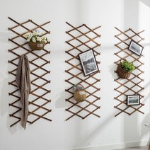 파티션 울타리 펜스 야외 담장 칸막이 부식방지 원목, 탄화 98 농축(0.9cm)