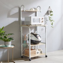 프리메이드 센스 렌지대 식탁 겸용 렌지대 주방수납, 메이플