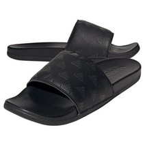 아디다스 아딜렛 컴포트 SM 슬리퍼 BK GV9736