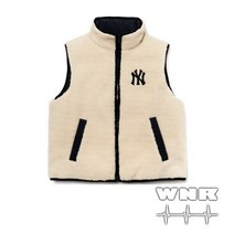MLB) 공용 후리스 리버서블 패딩조끼 3ADVR0116-50BGL