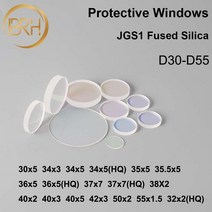 co2렌즈 레이저렌즈 레이저포커스렌즈 startnow mactron fonland 각인기렌즈 BRH-유리 레이저 보호 렌즈 창, 03 34x5mm