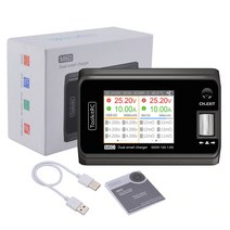 ToolkitRC M6D 듀얼 채널 밸런스 충전기 방전기 리튬 배터리 500W 25A 1 - 6S