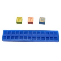 알파벳 블록 실리콘 몰드 AL107 First Impressions Molds 제작