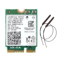 듀얼 밴드 무선 인텔 9560AC NGW CNVI 1.73Gbps 와이파이 802.11ac 블루투스 5.0 Wlan 카드 MHF4 U F.L 안, 02 9560AC antenna