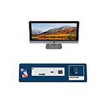 게이밍 컴퓨터 키보드 발수 장패드 마우스 데스크패드, 1개