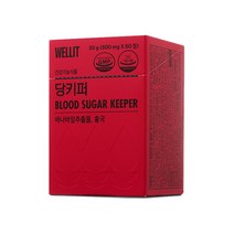 웰릿 당키퍼 올바른 혈당관리의 시작 바나바잎추출물 홍국 콜레스테롤 건강, 60정, 1개