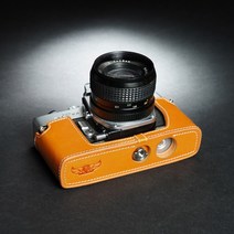 미놀타 Minolta SRT101 속사케이스 전용 가죽 케이스, 베이스[옐로우 브라운]