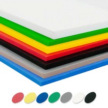 포맥스 30x45cm 1T/2T/3T/5T 백색 컬러 10매입 1박스, 블랙M-460, 1T