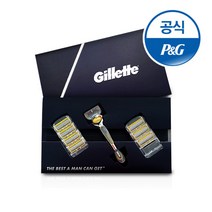 질레트 [질레트]프로쉴드 옐로우 7+1 선물팩(면도기 1개+7입날), 프로쉴드 옐로우 7+1 선물팩{G193}