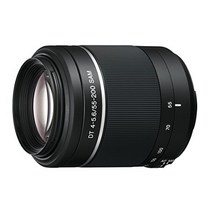 소니 알파 디지털 slr 카메라용 55-200mm f4-5.6 sam dt 망원 줌 렌즈