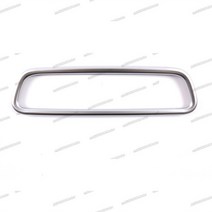 자동차 인테리어 리어 뷰 프레임 트림 크롬 메르세데스 벤츠 c e glc gl m gle gls s cls glk 클래스 w205 w212 w213 w222 w221, [01] matt silver abs, [02] w212 w213